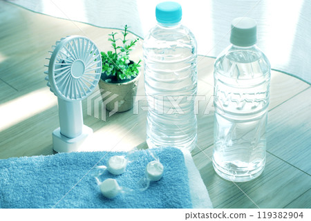 防暑物品收藏圖片 119382904