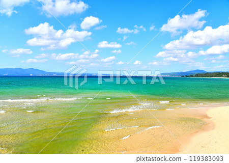 View from Kise towards Awa and downtown Nago (Nago City, Okinawa Prefecture) [2024.10] 119383093