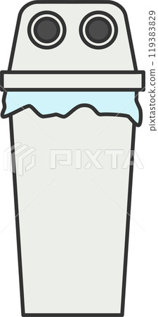 Plastic bottle trash can Plastic bottle trash can 119383829