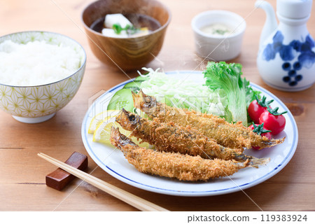 Fried Shishamo roe 119383924