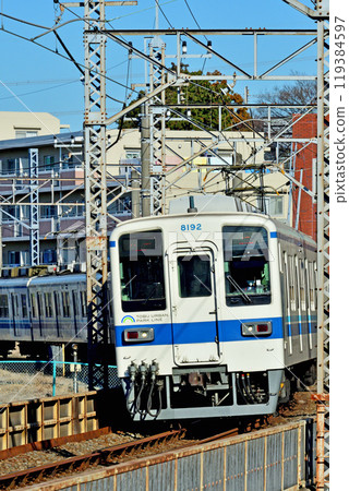 Railway: Tobu Railway, Noda Line, 8000 series, 8192F 119384597