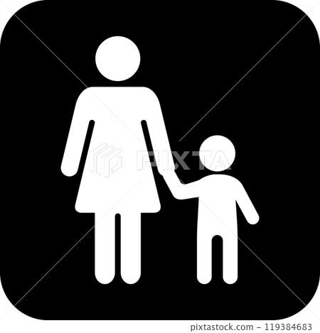 Parent and child icon Parent and child icon 119384683