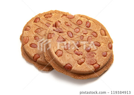 Nanbu Senbei, a traditional snack from the Tohoku region 119384913