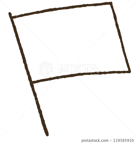 Simple flag illustration 119385910