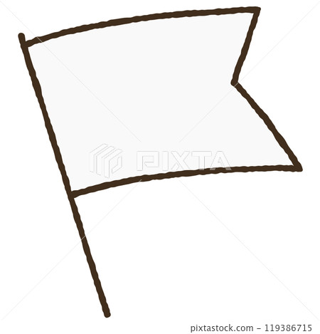 Simple flag illustration Simple flag illustration 119386715