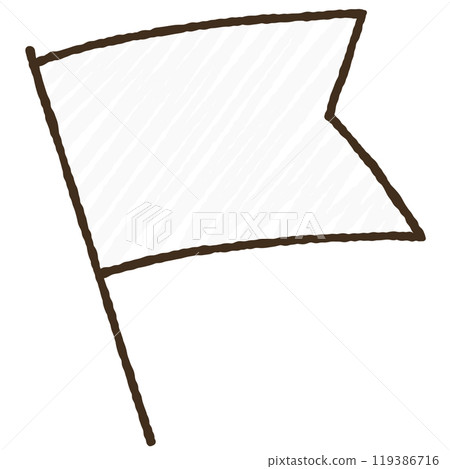 Simple flag illustration Simple flag illustration 119386716