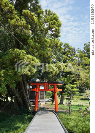 Itsukushima Shrine in Ashikagakami District, Kanagawa Prefecture, Japan 119386840