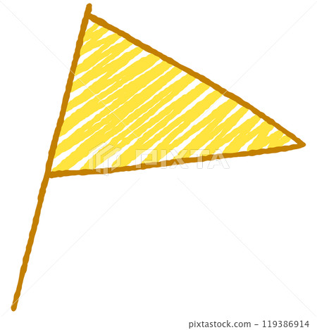 Simple flag illustration 119386914