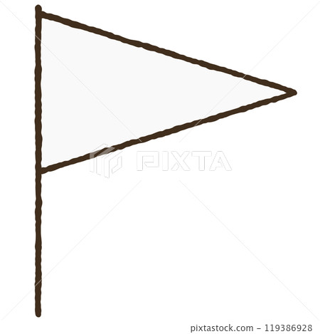 Simple flag illustration 119386928
