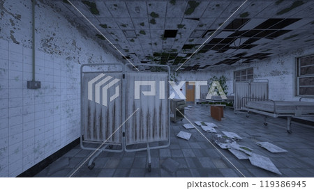 Abandoned Hospital Room Abandoned Hospital Room 119386945