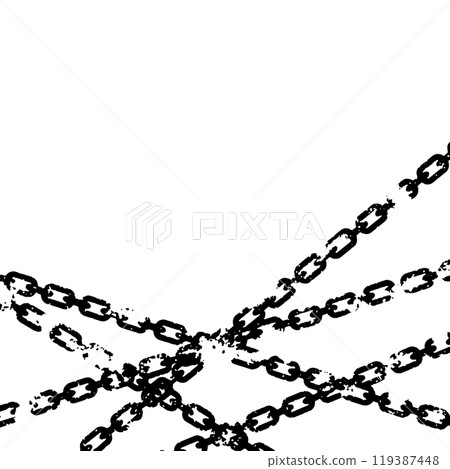 黑色重疊鏈 119387448