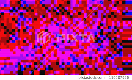 Abstract pixel retro 8bit purple red pink neon video game glitch noise texture Abstract pixel retro 8bit purple red pink neon video game glitch noise texture 119387936