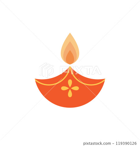 Diwali Canddle icon Diwali Canddle icon 119390126