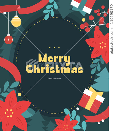 Christmas Holiday Illustration Template Christmas Holiday Illustration Template 119390170