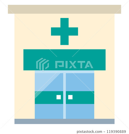 藥局插圖 藥局插圖 119390889