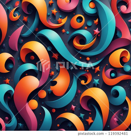 colorful abstract background 119392481