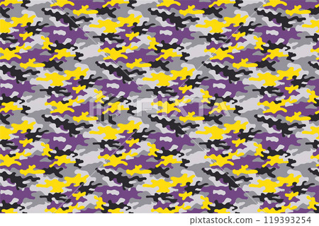 多彩和流行迷彩無縫圖案背景 119393254