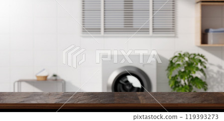 Modern Laundry Room with Eco-Friendly Design 3D Render Modern Laundry Room with Eco-Friendly Design 3D Render 119393273