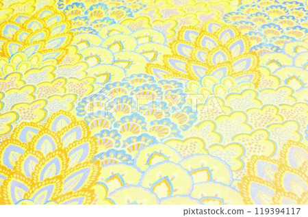 Colored textile fabrics surface close view, cloth background Colored textile fabrics surface close view, cloth background 119394117