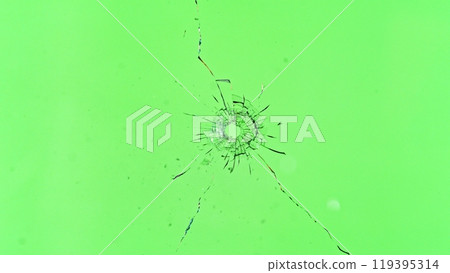 Texture of broken glass with cracks. Texture of broken glass with cracks. 119395314