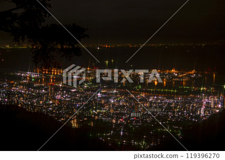 從六甲山看到的城市夜景 119396270