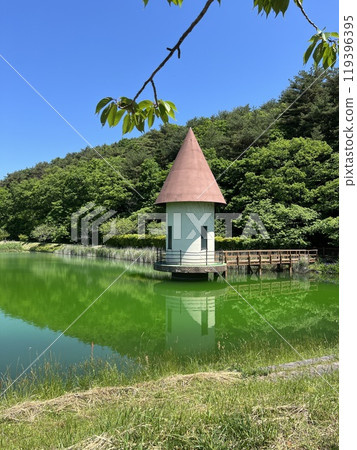 Dake Onsen Midoriike Pond 119396395