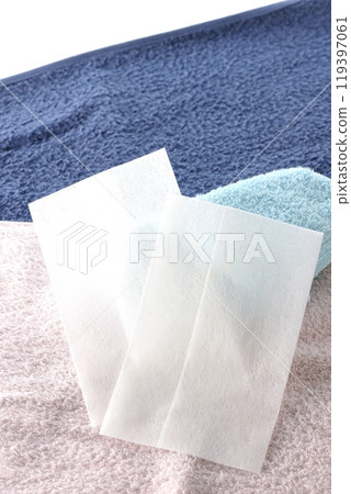 Fabric softener sheets and towels 119397061