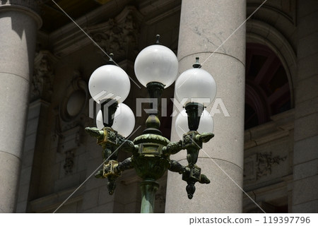 Street in the city 119397796