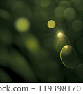 Green bokeh light for background 119398170