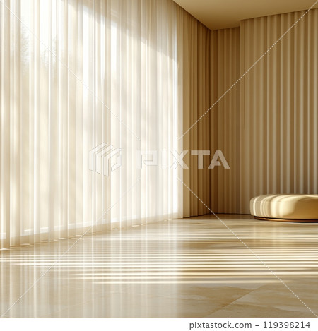 White vertical window blinds background 119398214