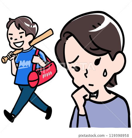 I wonder if I should let her continue with her club activities like this? 119398958