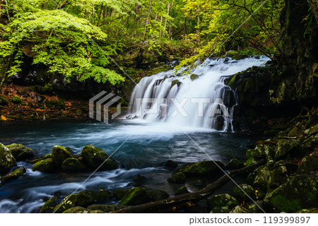 Tateshina Otaki Falls in Japan 119399897