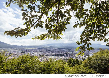 Arakurayama Sengen Park in Japan 119399945