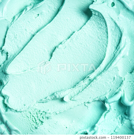 Blue bubble gum ice cream texture Blue bubble gum ice cream texture 119400137