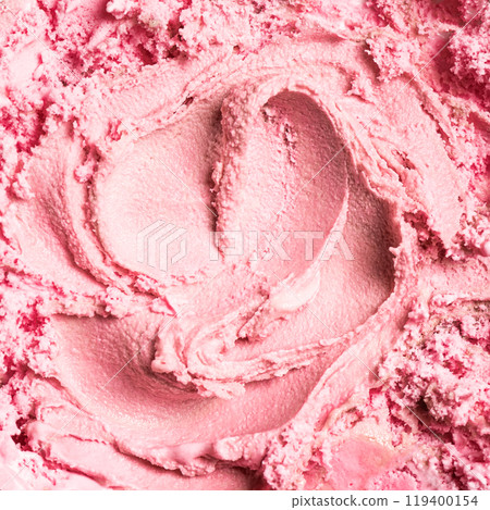 Pink berry ice cream texture Pink berry ice cream texture 119400154