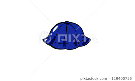 A simple blue hat A simple blue hat 119400736