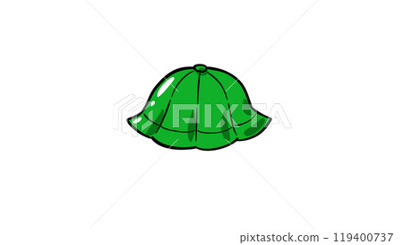 A simple green hat A simple green hat 119400737