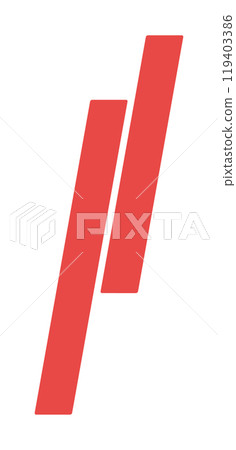 A set of vertical rectangles with red marker lines - simple tape frames and decorative elements A set of vertical rectangles with red marker lines - simple tape frames and decorative elements 119403386