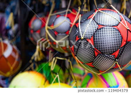 beach game balls 119404379