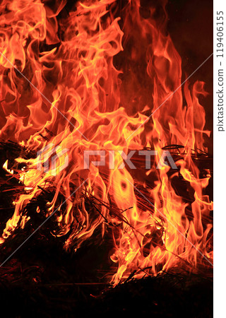 火焰 7 燃燒的火焰紋理 火焰 7 燃燒的火焰紋理 119406155