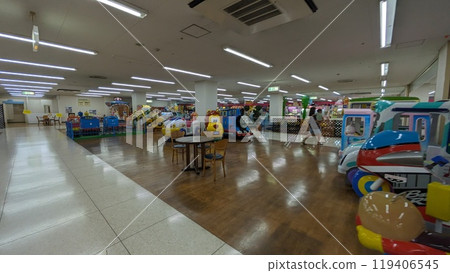 Arcade facility in a Showa-era department store 119406545