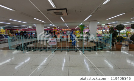 Arcade facility in a Showa-era department store 119406546