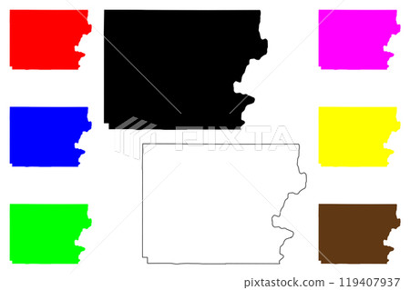 Polk County, Oregon State (U.S. county, United States of America, USA, U.S., US) map vector illustration, scribble sketch Polk map Polk County, Oregon State (U.S. county, United States of America, USA, U.S., US) map vector illustration, scribble sketch Polk map 119407937