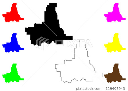 Union County, Oregon State (U.S. county, United States of America, USA, U.S., US) map vector illustration, scribble sketch Union map Union County, Oregon State (U.S. county, United States of America, USA, U.S., US) map vector illustration, scribble sketch Union map 119407943