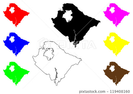 Berkeley County, State of South Carolina (U.S. county, United States of America, USA, U.S., US) map vector illustration, scribble sketch Berkeley map Berkeley County, State of South Carolina (U.S. county, United States of America, USA, U.S., US) map vector illustration, scribble sketch Berkeley map 119408160