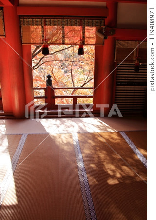 奈良櫻花和紅葉名勝-談山神社 奈良櫻花和紅葉名勝-談山神社 119408971