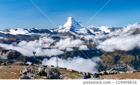 從瑞士採爾馬特羅特峰欣賞馬特宏峰的壯麗景色 119409616