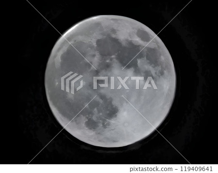 美麗的超級月亮 119409641