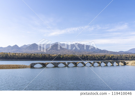北海道上士幌町,秋日晴朗的舊國鐵志幌線 Taushubetsu 河大橋 北海道上士幌町,秋日晴朗的舊國鐵志幌線 Taushubetsu 河大橋 119410046