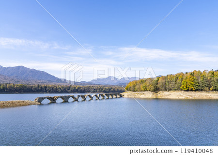 北海道上士幌町,秋日晴朗的舊國鐵志幌線 Taushubetsu 河大橋 北海道上士幌町,秋日晴朗的舊國鐵志幌線 Taushubetsu 河大橋 119410048